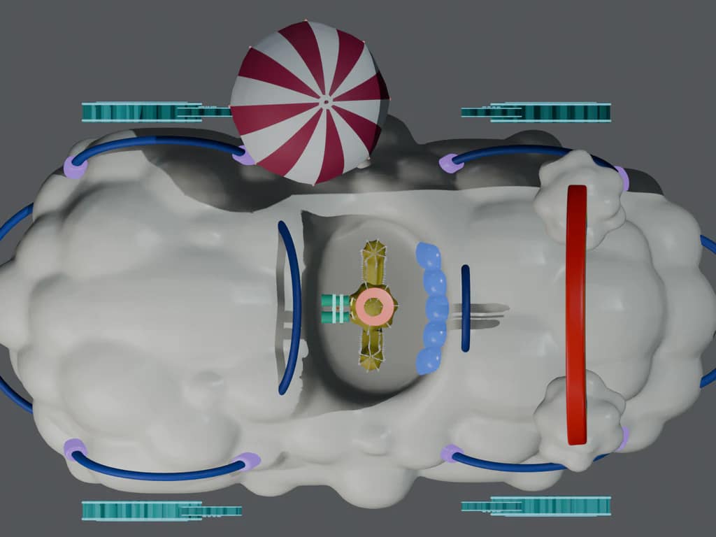 UNU 8730 — Top detail