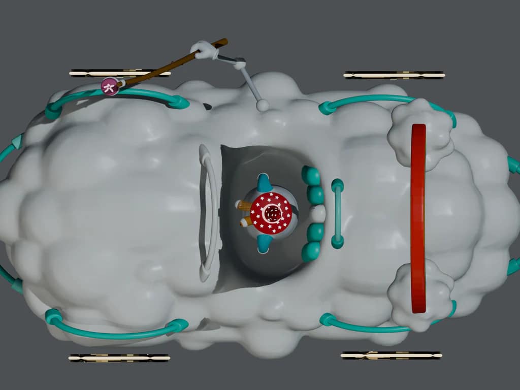 NOK 5359 — Top detail