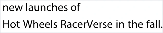 Cropped Q4 call excerpt referring to the fall RacerVerse launch.